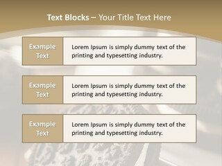 Unit Conditioner White PowerPoint Template