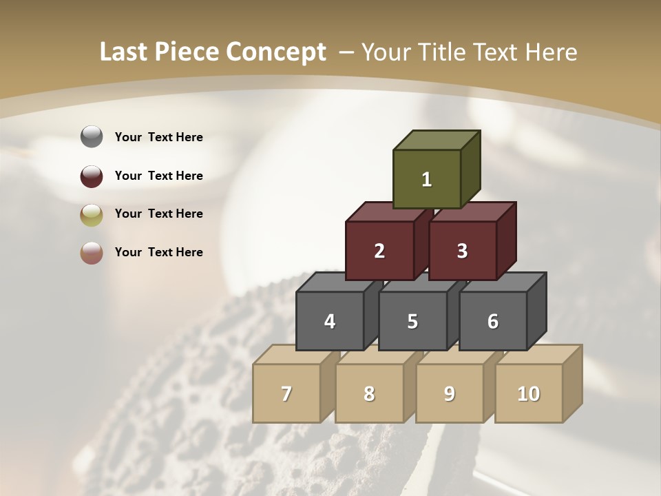 Unit Conditioner White PowerPoint Template