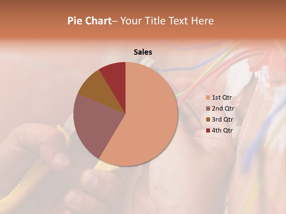 Electricity Climate House PowerPoint Template