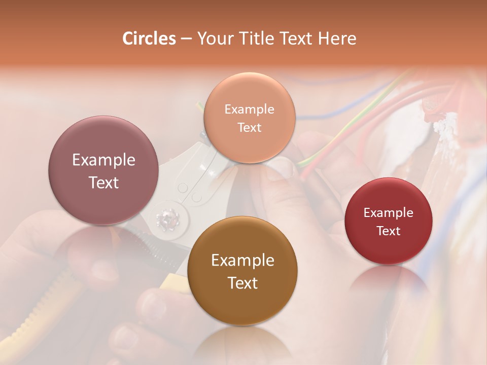 Electricity Climate House PowerPoint Template
