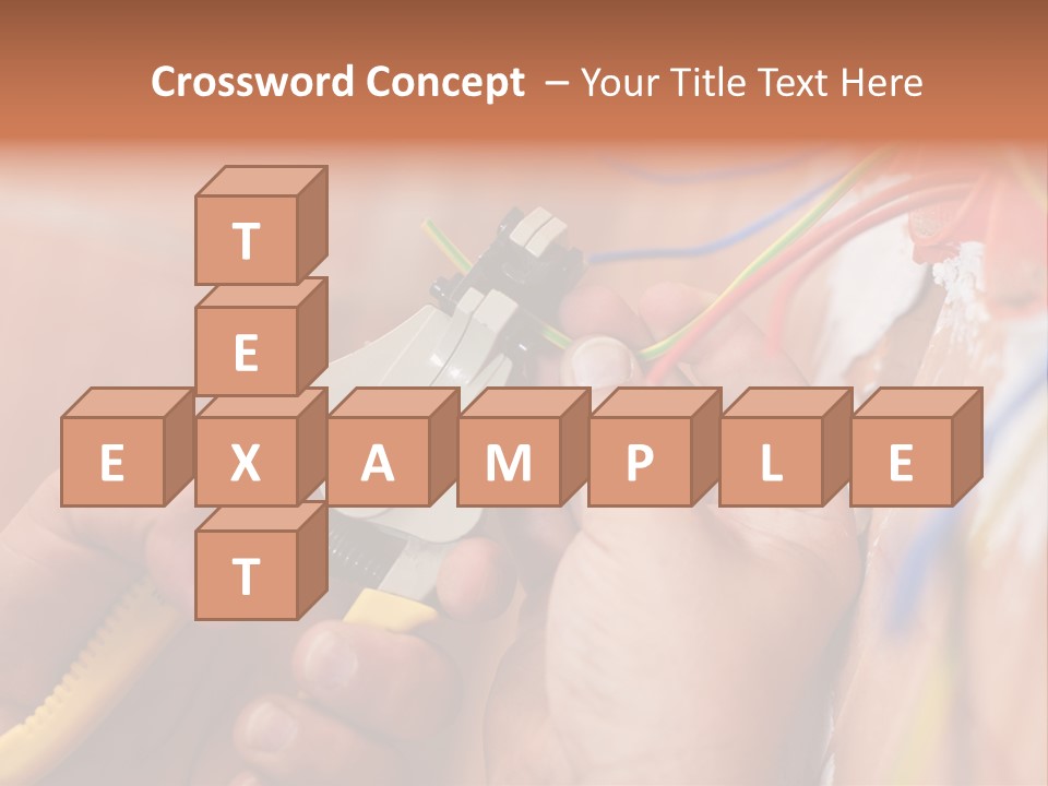 Electricity Climate House PowerPoint Template