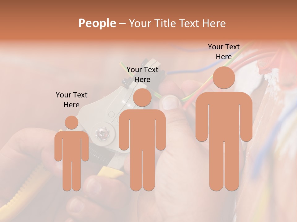 Electricity Climate House PowerPoint Template