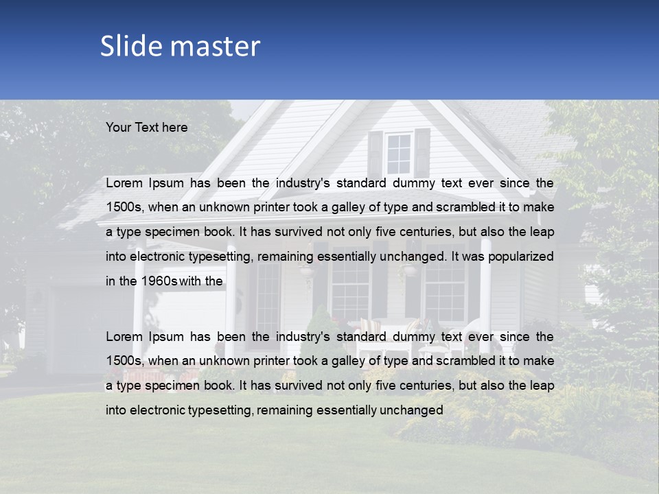 Ventilation Cool Electricity PowerPoint Template