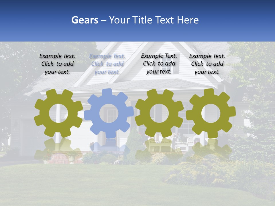 Ventilation Cool Electricity PowerPoint Template