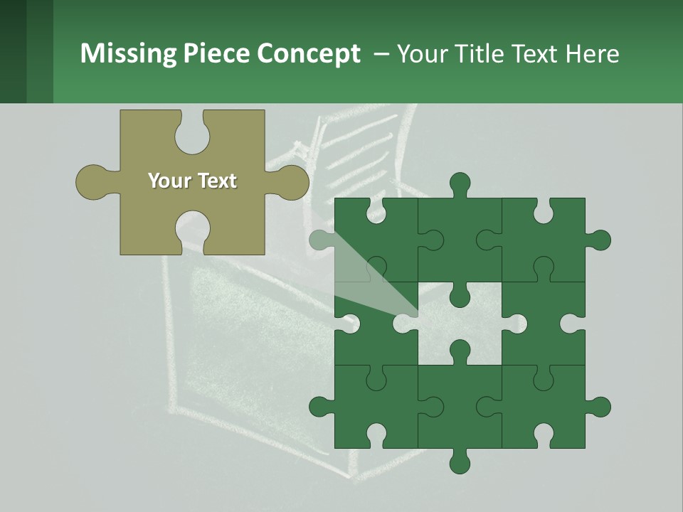 White Conditioner Cool PowerPoint Template