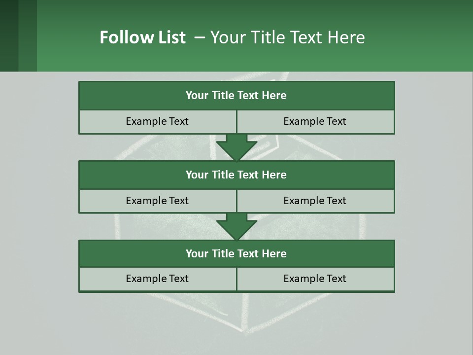 White Conditioner Cool PowerPoint Template