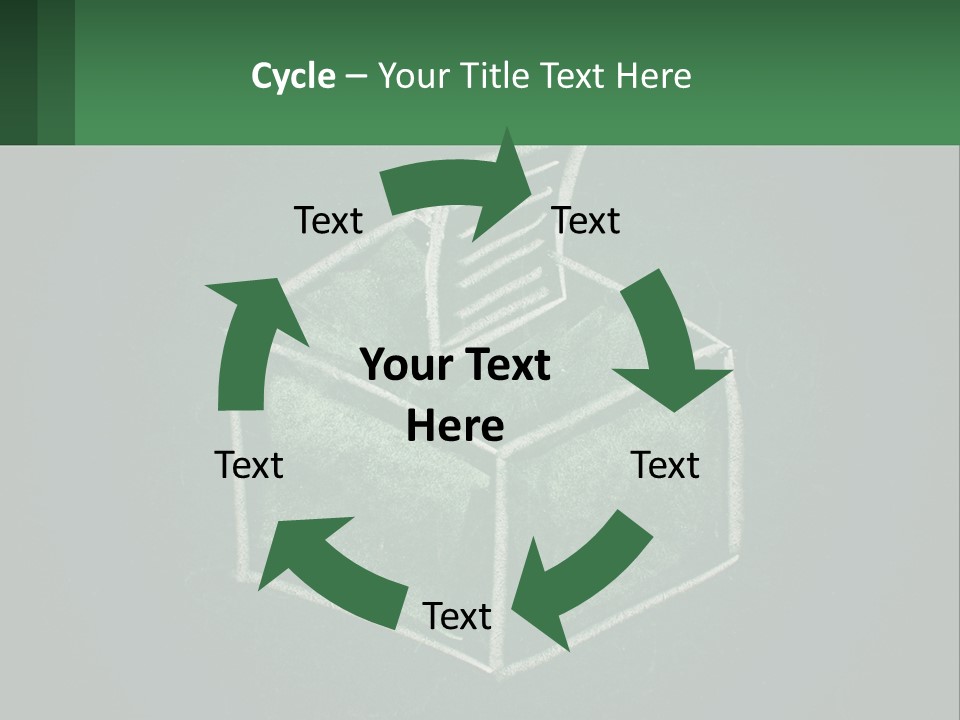 White Conditioner Cool PowerPoint Template