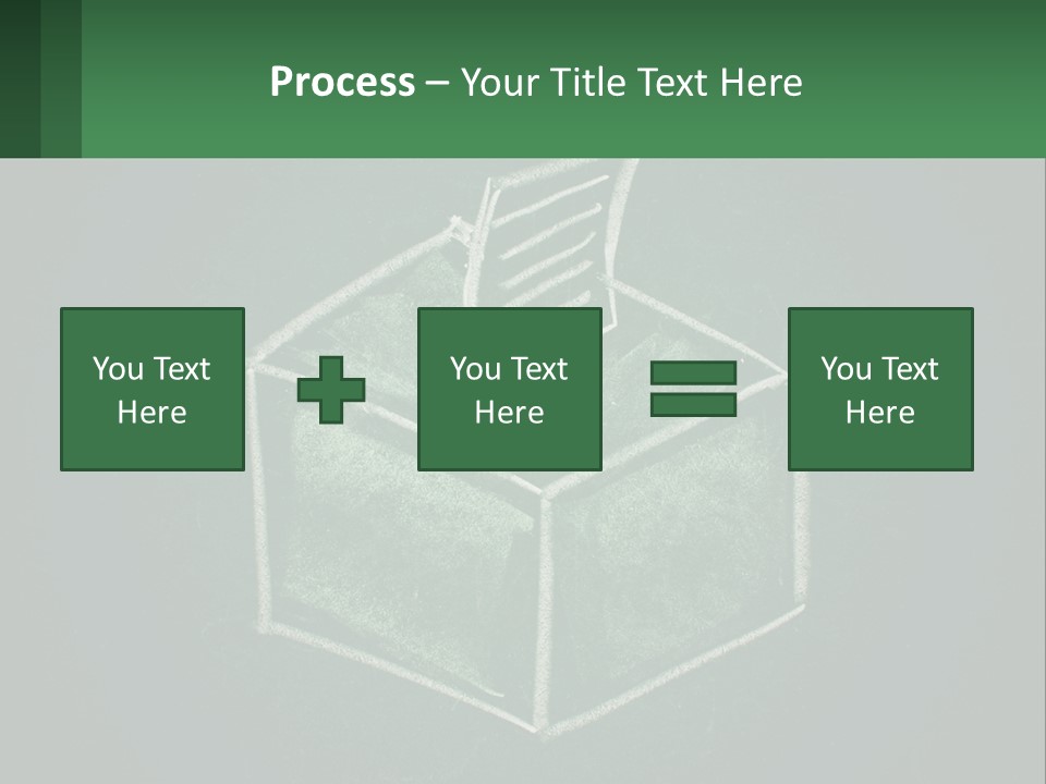 White Conditioner Cool PowerPoint Template