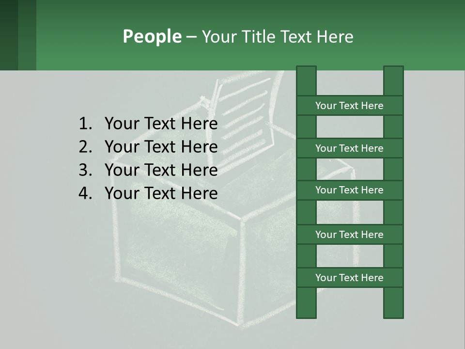 White Conditioner Cool PowerPoint Template