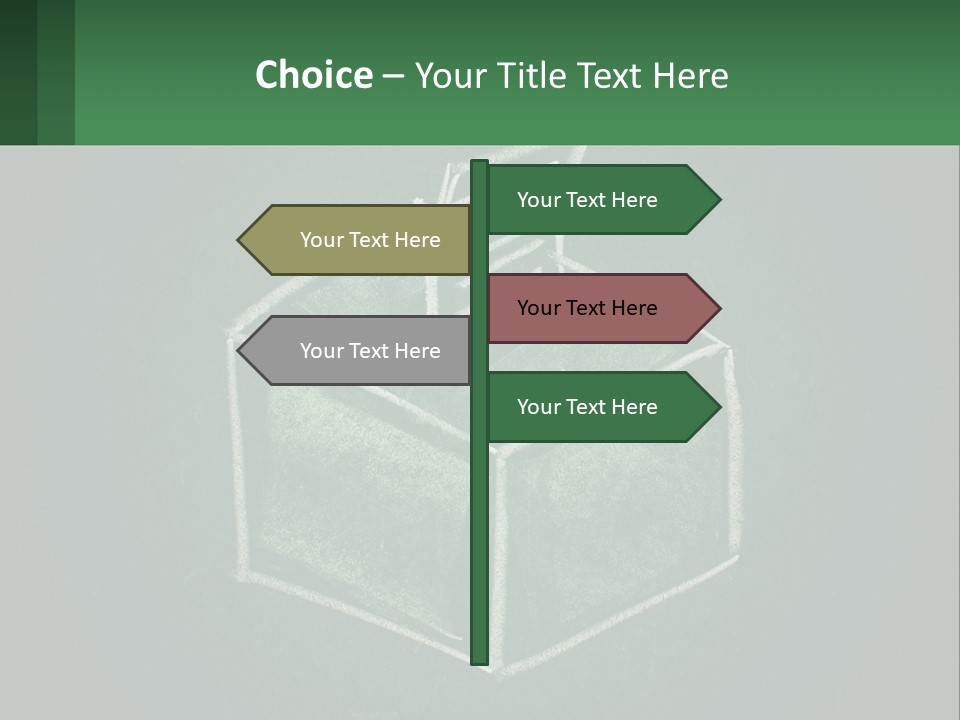 White Conditioner Cool PowerPoint Template