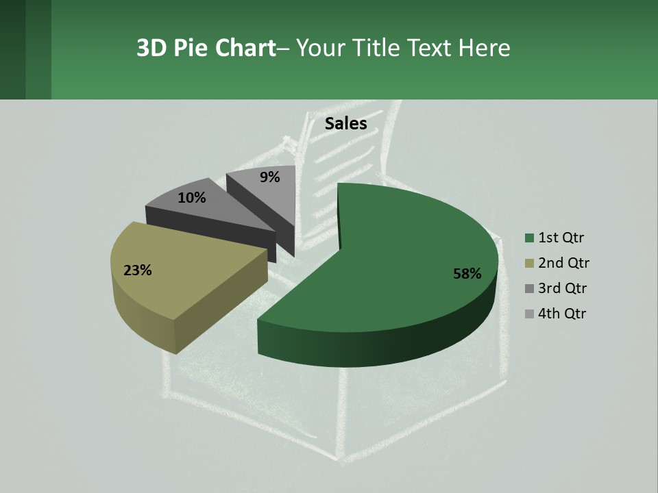 White Conditioner Cool PowerPoint Template