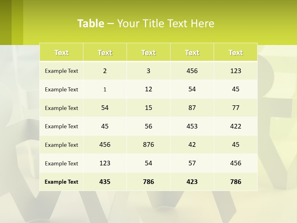 System Energy Cold PowerPoint Template