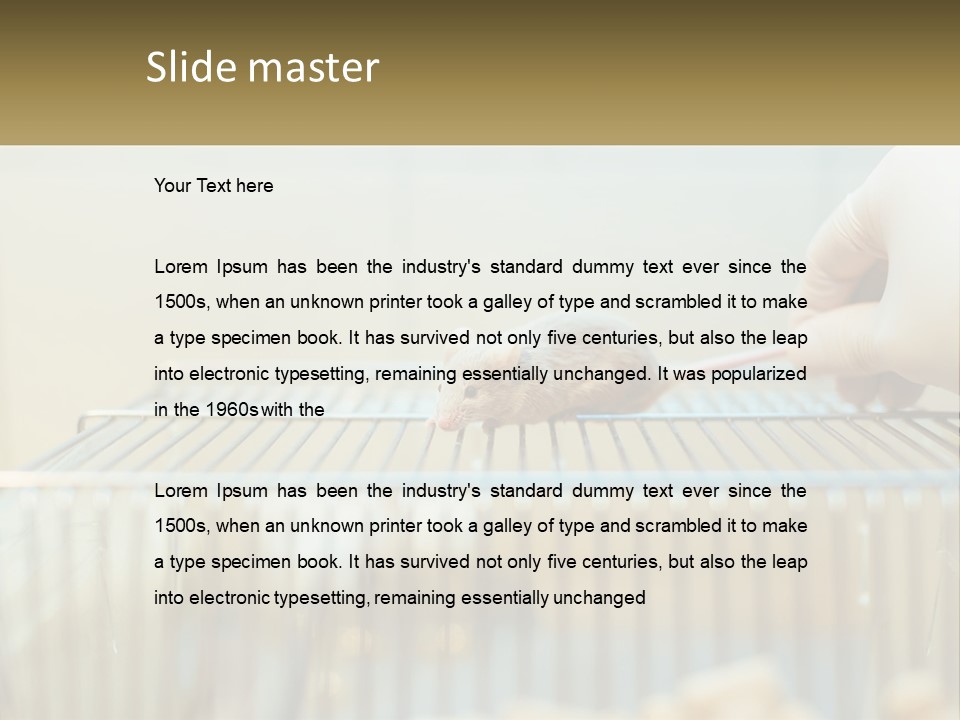System Supply Remote PowerPoint Template