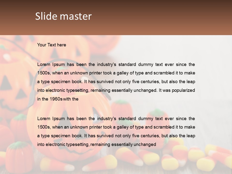 Temperature Unit Home PowerPoint Template