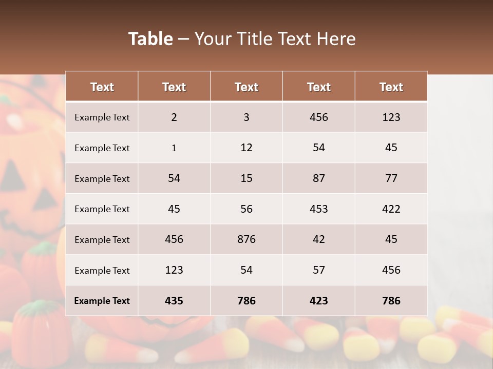 Temperature Unit Home PowerPoint Template