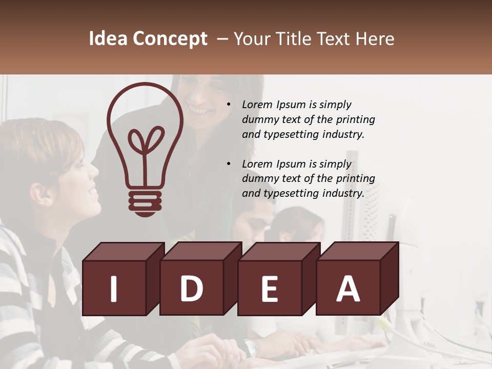 Cooling Part Electric PowerPoint Template