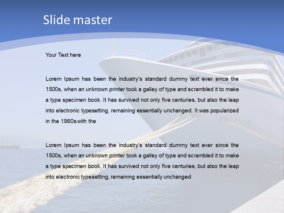 Heat White Switch PowerPoint Template