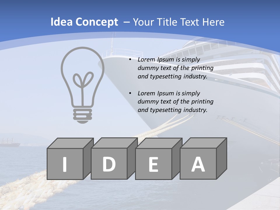 Heat White Switch PowerPoint Template