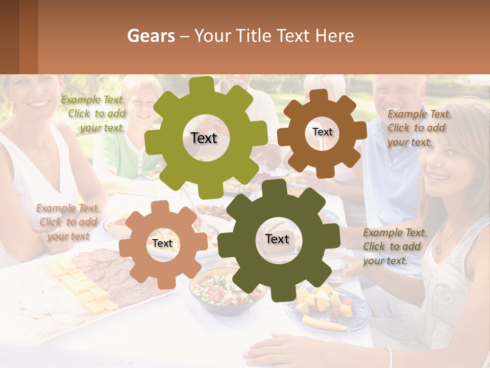 Cooling System House PowerPoint Template