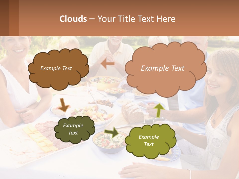 Cooling System House PowerPoint Template