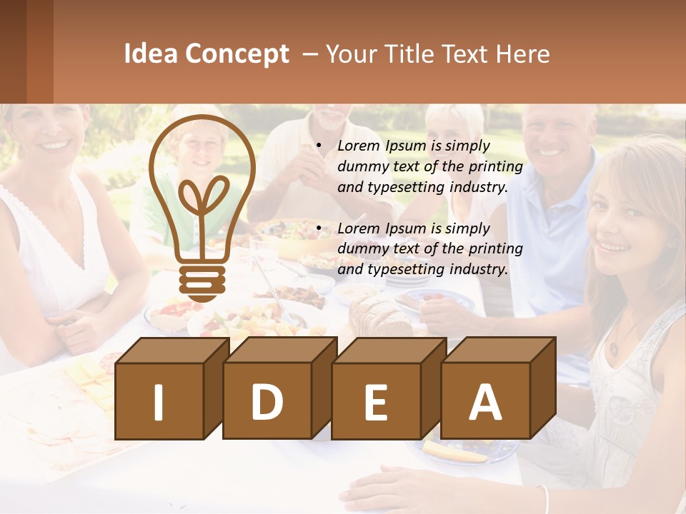 Cooling System House PowerPoint Template