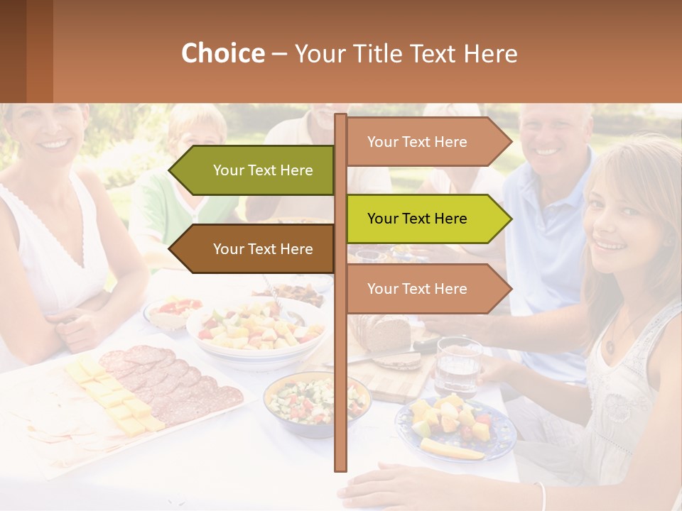 Cooling System House PowerPoint Template
