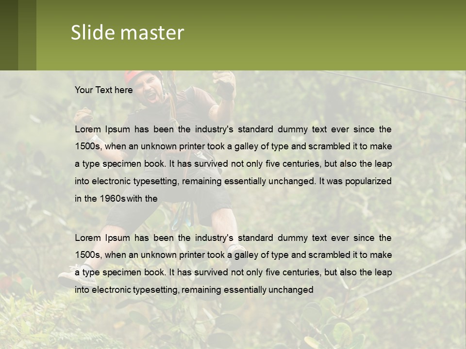 Heat Equipment Technology PowerPoint Template