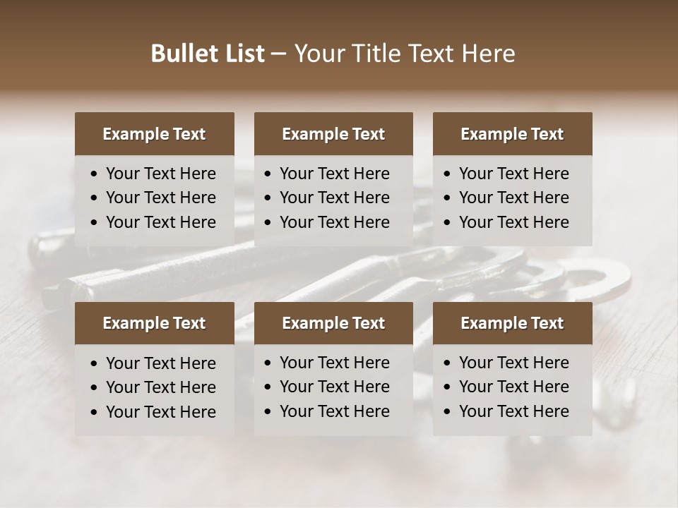 Power Equipment Condition PowerPoint Template