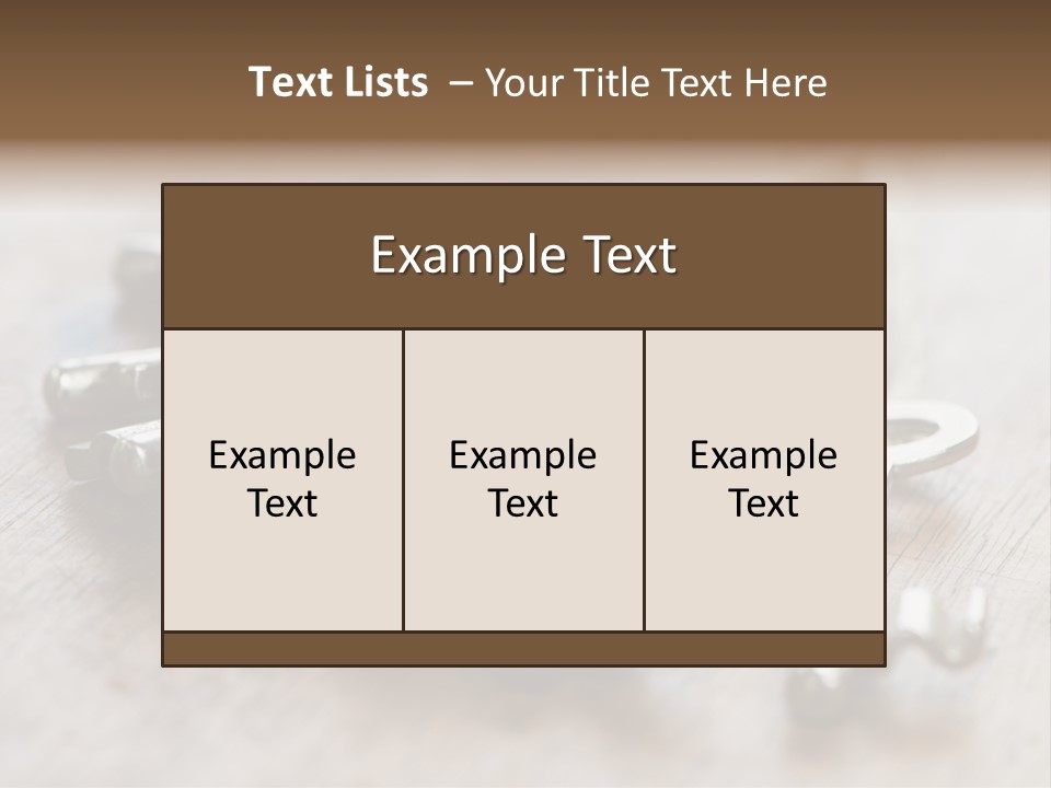 Power Equipment Condition PowerPoint Template