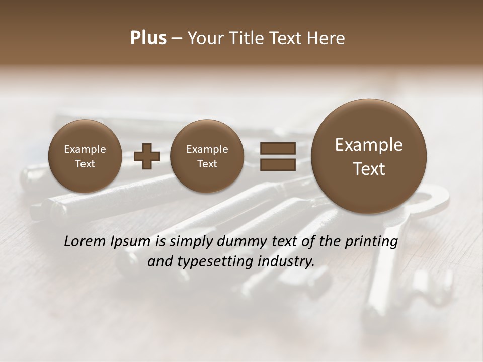 Power Equipment Condition PowerPoint Template