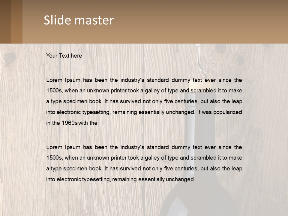 Conditioner Cool Air PowerPoint Template