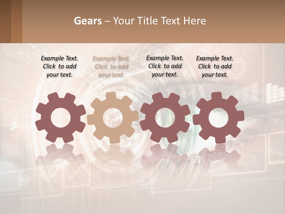 Equipment Air House PowerPoint Template