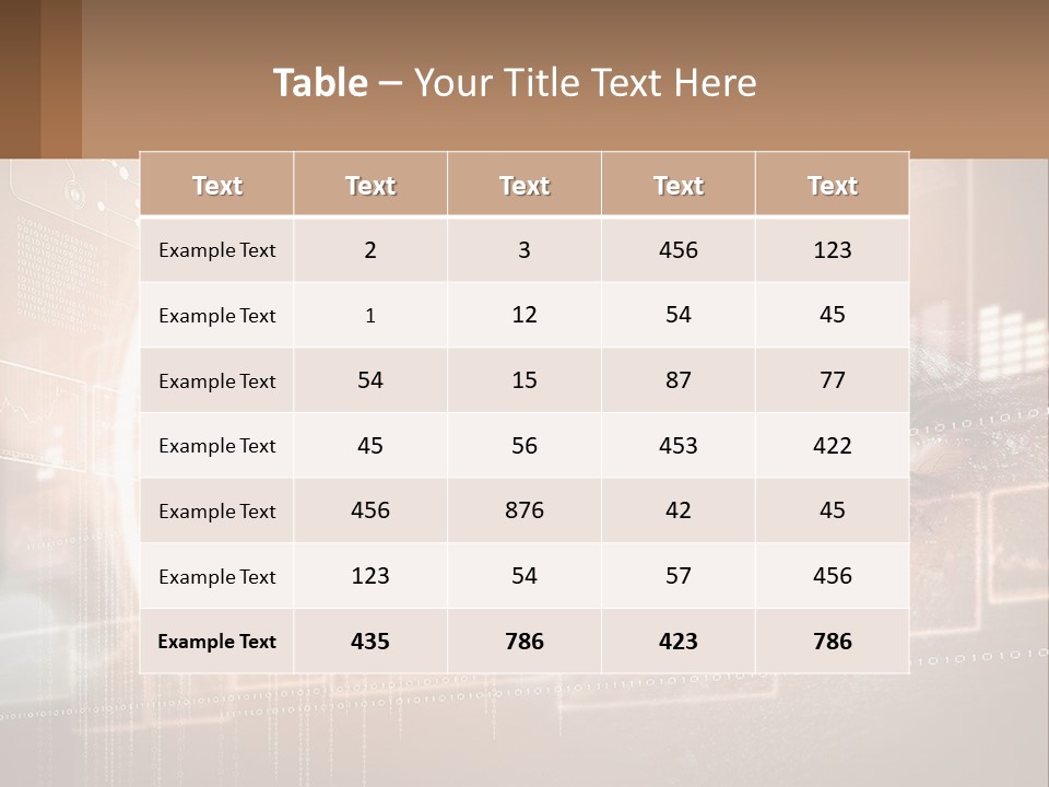 Equipment Air House PowerPoint Template