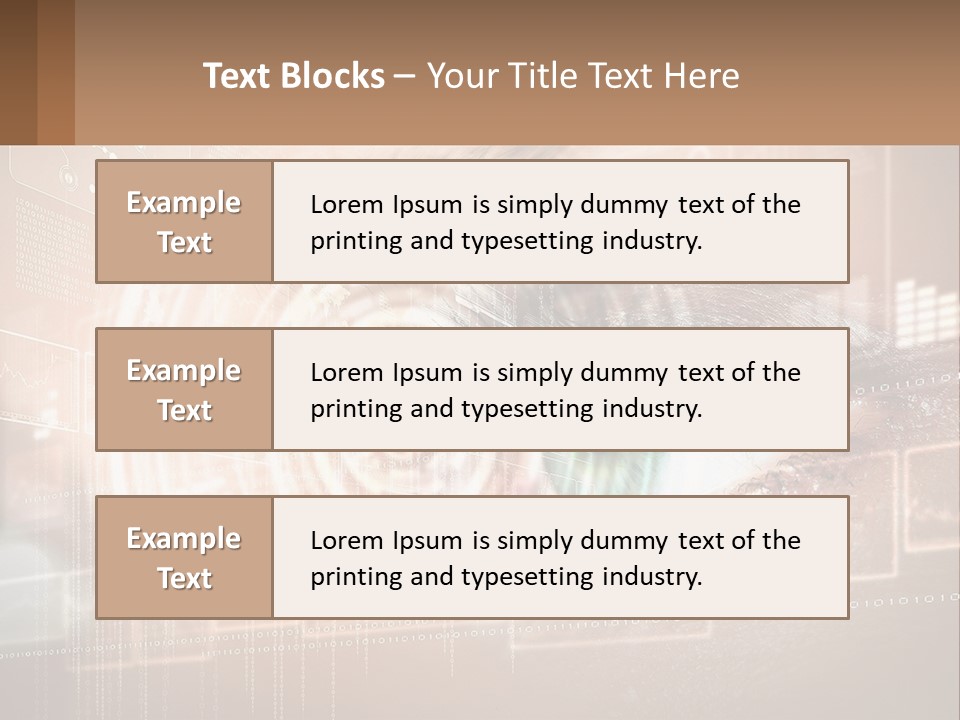 Equipment Air House PowerPoint Template