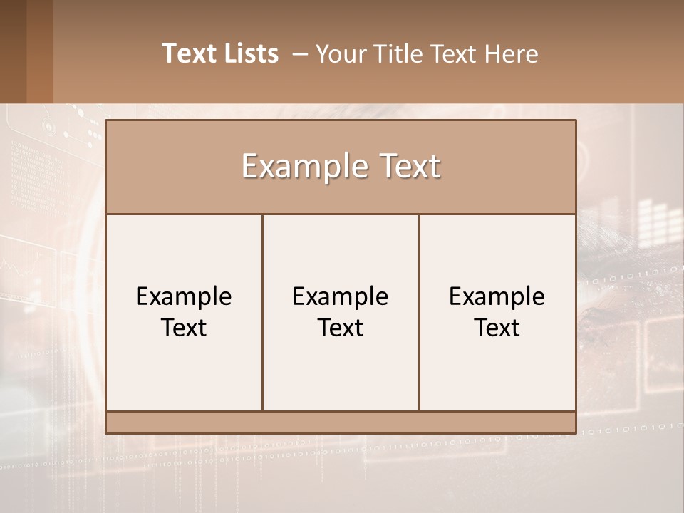 Equipment Air House PowerPoint Template