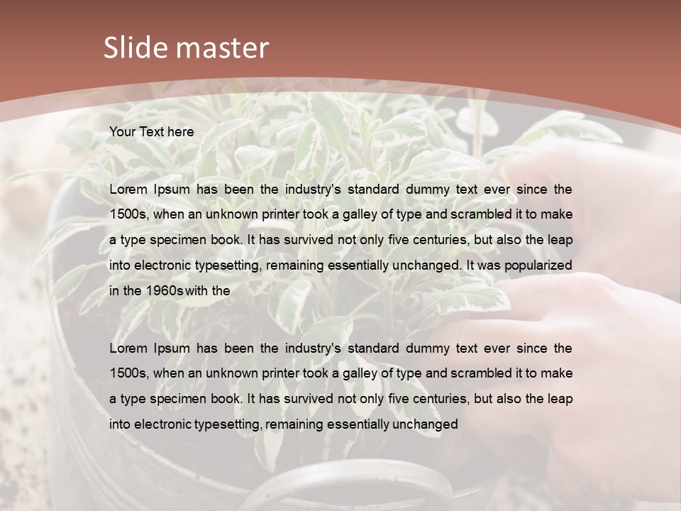 White Industry Climate PowerPoint Template