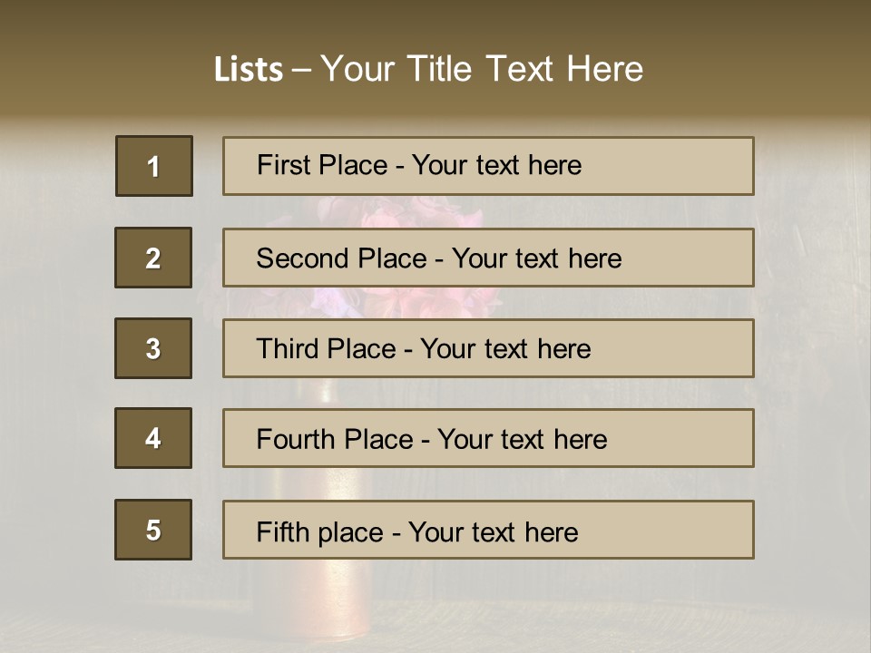 Heat House Switch PowerPoint Template