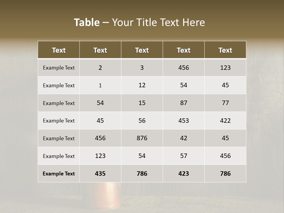 Heat House Switch PowerPoint Template