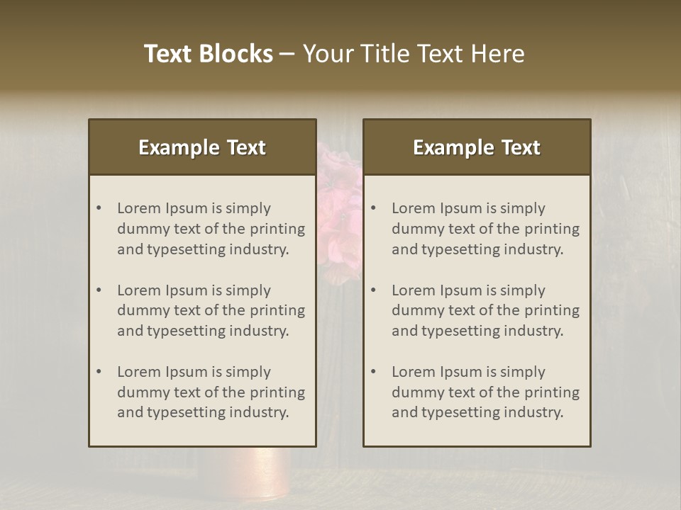 Heat House Switch PowerPoint Template