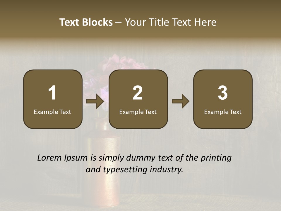 Heat House Switch PowerPoint Template