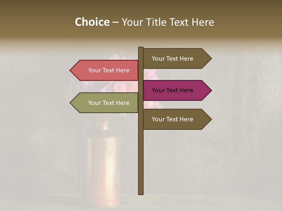 Heat House Switch PowerPoint Template