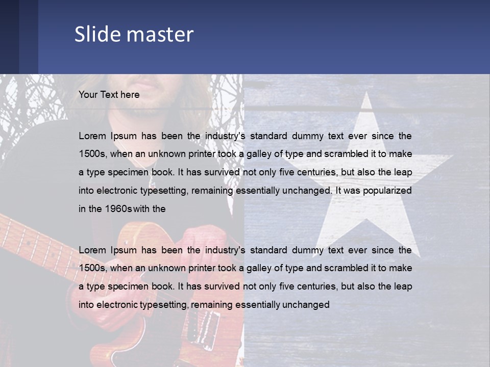 Electric Energy Technology PowerPoint Template