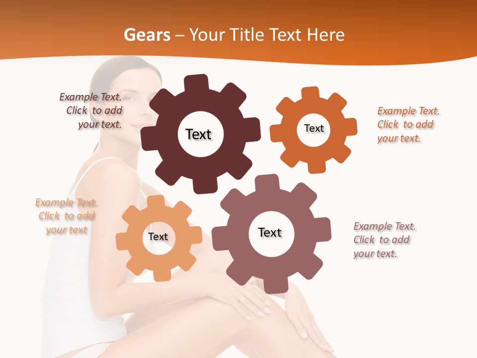 Technology Cooling Air PowerPoint Template