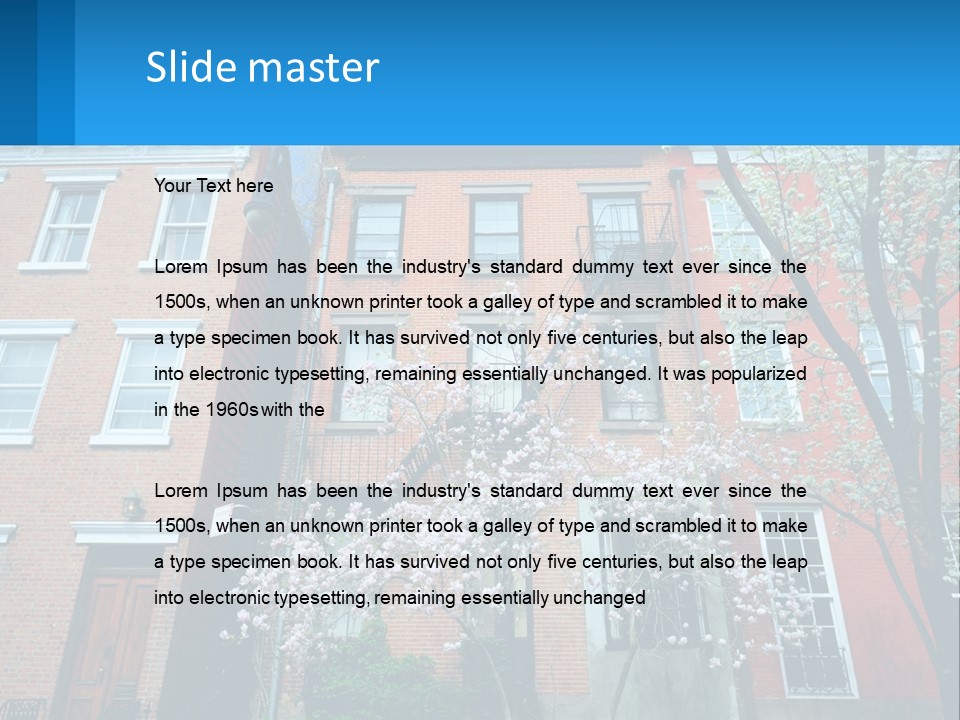 Air Home Climate PowerPoint Template