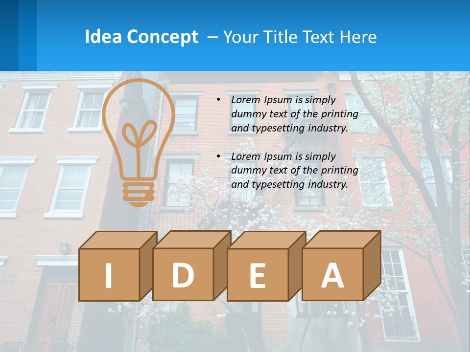 Air Home Climate PowerPoint Template