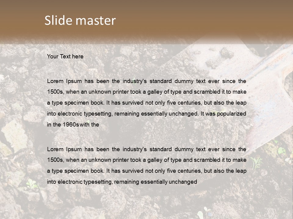 House Cool Supply PowerPoint Template