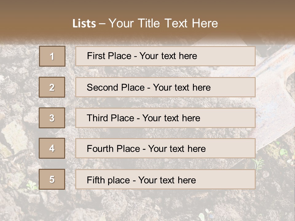 House Cool Supply PowerPoint Template