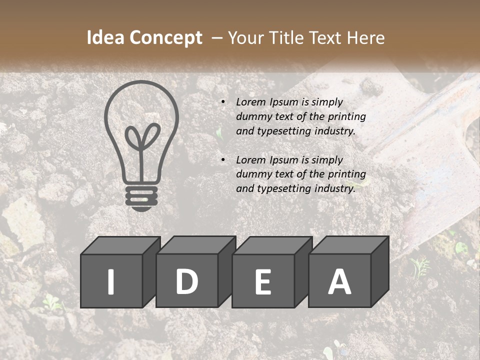 House Cool Supply PowerPoint Template