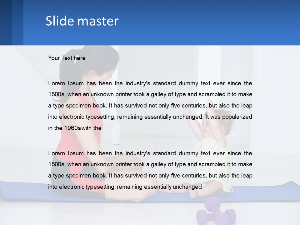 Cooling Cool Supply PowerPoint Template