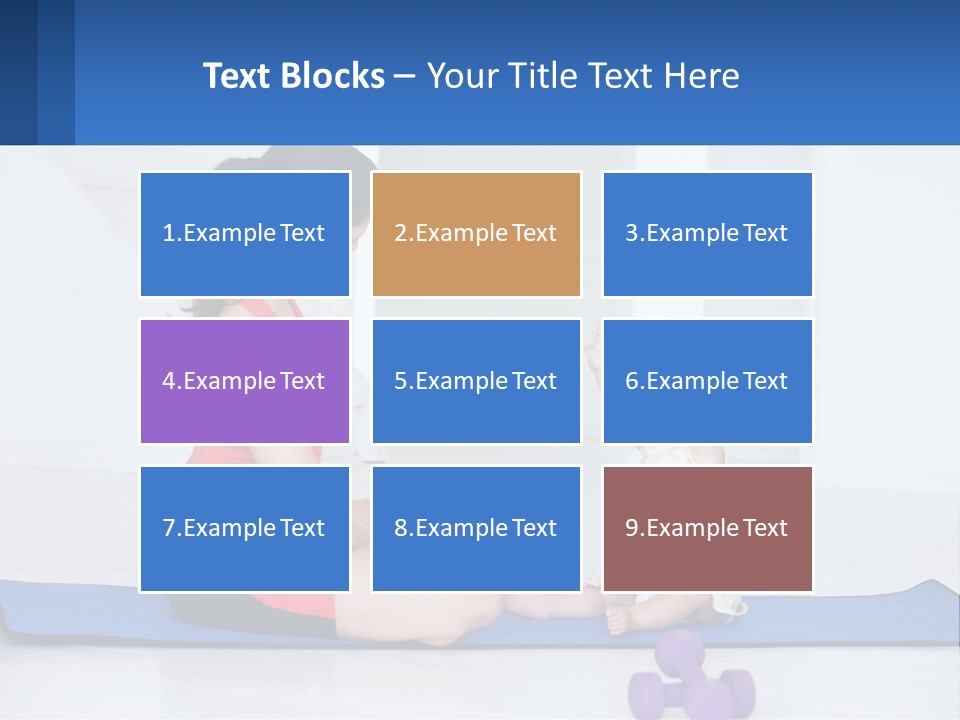 Cooling Cool Supply PowerPoint Template